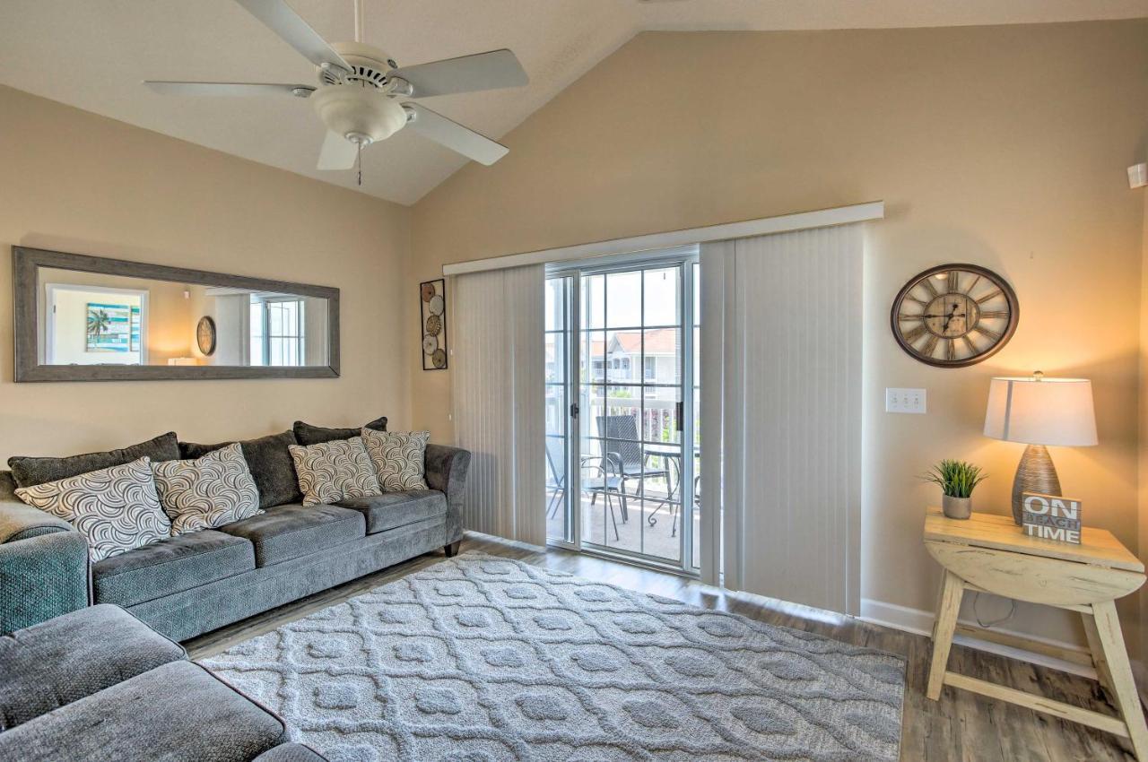 North Myrtle Beach Condo With Private Balcony! Exterior photo